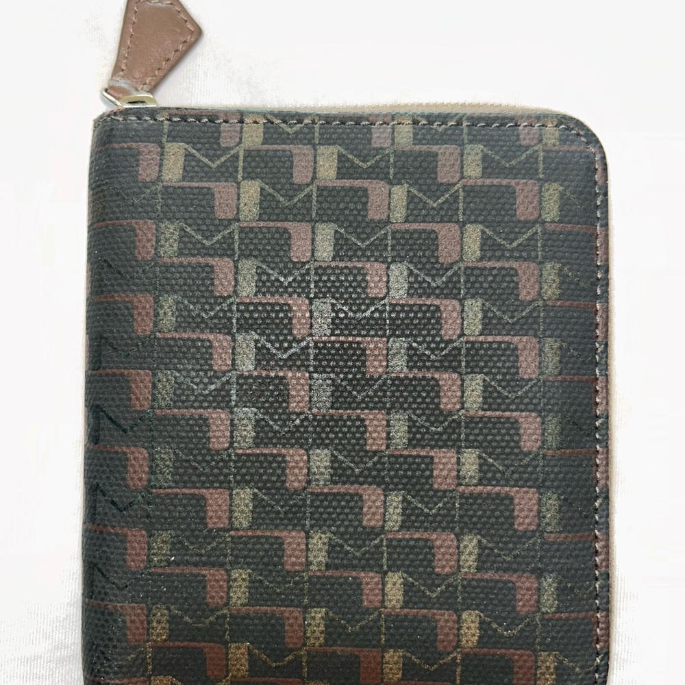 Moynat compact zip wallet
